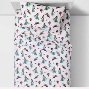 NWT Disneys Aladdin full size 4 piece sheet set flat footed pillowcases